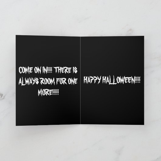 BOO!!! KARTE (Innenseite)