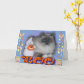 Boo!! Karte (Gelbe Blume)