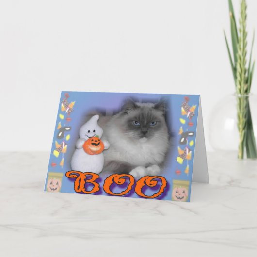 Boo!! Karte (Vorderseite)