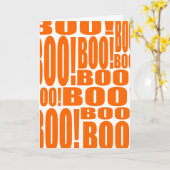 Boo! Karte (Gelbe Blume)