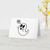 Boo Karte (Gelbe Blume)