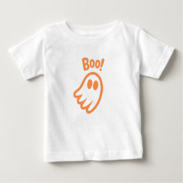Boo! - Kids Halloween Design Baby T-shirt