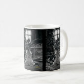 Boo Kitty bekommt Extravagante Kaffee-Tasse Kaffeetasse (VorderseiteRechts)