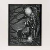 Boo Kitty Chases a Fairy Jigsaw Puzzle (Vertikal)