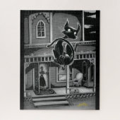 Boo Kitty fliegt Jigsaw Puzzle (Vertikal)