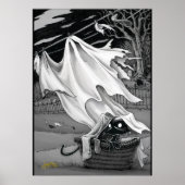 Boo Kitty hilft mit Waschplakat Poster (Vorne)