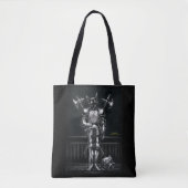Boo Kitty in Armor Tote Bag Tasche (Vorderseite)