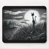 Boo Kitty in der Moonlight Mouse Pad Mousepad (Vorne)