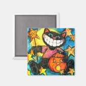 Boo Kitty Magnet (Vorderseite/Rückseite)