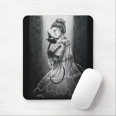 Boo Kitty mit ihrem Ghost-Maus-Pad Mousepad (Mit Mouse)