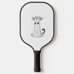 Boo Kitty Niedlich Ghost Cat Halloween Spooky Kitt Pickleball Schläger