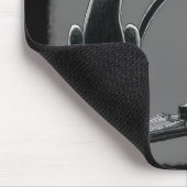 Boo Kitty Ponders Mouse Traps Mouse Pad Mousepad (Ecke)