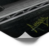 Boo Kitty verbirgt sich unter dem Möbelposter Poster (Ecke)