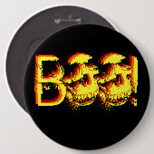 BOO! Knopf Button (Vorne & Hinten)