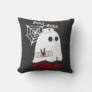 BOO Krankenschwester Crew Tee, lustige halloween K Kissen