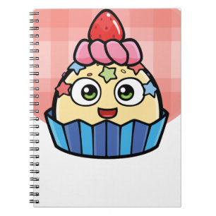 Boo-Kuchen-Produkte Notizblock