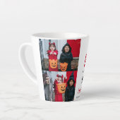 Boo Kürbiskürbis Jack-o-Laterne glückliches Hallow Milchtasse (Linke Ecke)