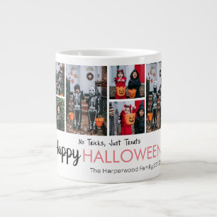 Boo-Kürbiskürbis-Jack-o-Laterne Halloween FotoColl Jumbo-Tasse