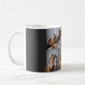 Boo-Kürbiskürbis-Jack-o-Laterne Halloween FotoColl Kaffeetasse (Links)