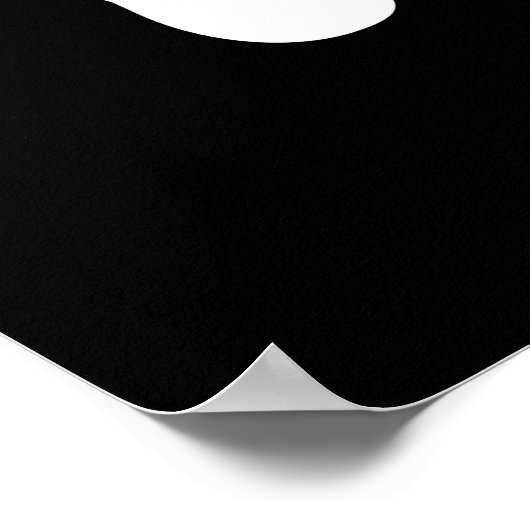 Boo-lean Funny Computer Ghost Boolean Pun Dark BG Poster (Ecke)