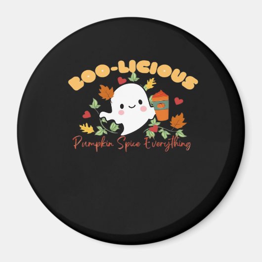 Boo-licious Pumpkin Gewürze alles Wesentliche Magnet (Vorne)
