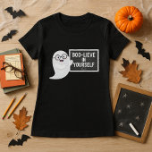 BOO-LIEVE in Ihrem selbst Lehrer Halloween Ghost T-Shirt