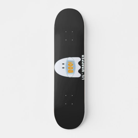 Boo Lil Wrapper Ghost Skateboard (Vorne)