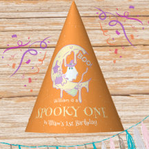 Boo Little Ghost Spooky Ein Halloween 1. Geburtsta