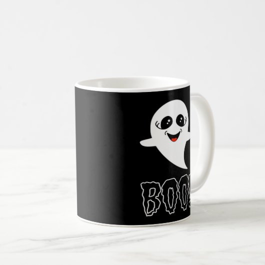 Boo! Little Halloween von Lucas Kaffeetasse (VorderseiteRechts)