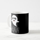 Boo! Little Halloween von Lucas Kaffeetasse (Vorderseite Links)