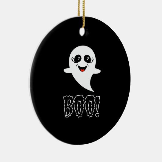 Boo! Little Halloween von Lucas Keramik Ornament (Rechts)