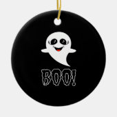 Boo! Little Halloween von Lucas Keramik Ornament (Vorne)