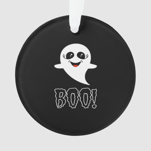 Boo! Little Halloween von Lucas Ornament (Vorderseite)