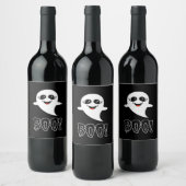 Boo! Little Halloween von Lucas Weinetikett (Flaschen)