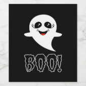 Boo! Little Halloween von Lucas Weinetikett (Einzelnes Label)