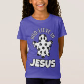 Boo-live in Jesus Girls' Fine Jersey T - Shirt (Vorderseite)