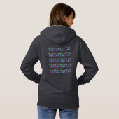 Boo! loves her cat hoodie (Schwarz voll)