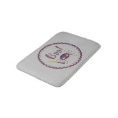 Boo lustige Halloween-Spielmesser-Hand Badematte (Schrägansicht)