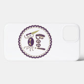 Boo lustige Halloween-Spielmesser-Hand Case-Mate iPhone Hülle (Rückseite (Horizontal))