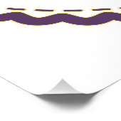 Boo lustige Halloween-Spielmesser-Hand Poster (Ecke)