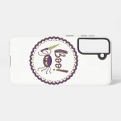 Boo lustige Halloween-Spielmesser-Hand Samsung Galaxy Hülle (Rückseite (Horizontal))