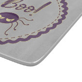Boo lustige Halloween-Spielmesser-Hand Schneidebrett (Ecke)