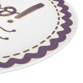 Boo lustige Halloween-Spielmesser-Hand Schneidebrett (Ecke)