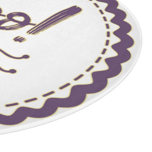 Boo lustige Halloween-Spielmesser-Hand Schneidebrett (Ecke)