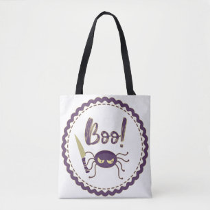 Boo lustige Halloween-Spielmesser-Hand Tasche