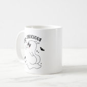 Boo - lustiges, lustiges Halloween Kaffeetasse (Vorderseite Links)