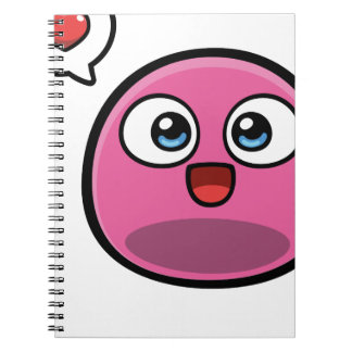 Boo-Mädchen-Produkte Notizblock