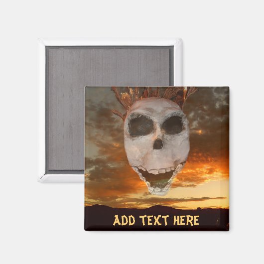 Boo!_ Magnet (Vorderseite/Rückseite)