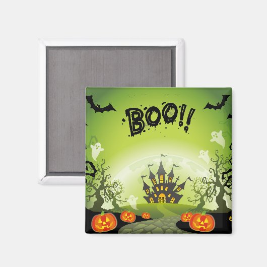 BOO! MAGNET (Vorderseite/Rückseite)