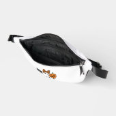 Boo Mama Halloween-Geist-Kürbis-Bogen-Design Bauchtasche (Offen)